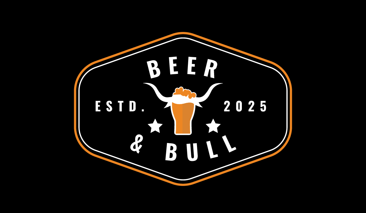 Beer and Bull Logo Template-PixelsPik