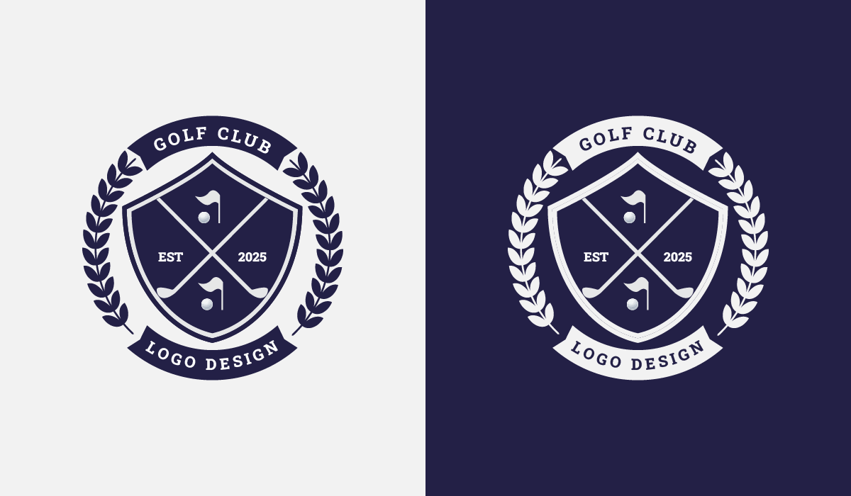 Golf Logo Template-PixelsPik