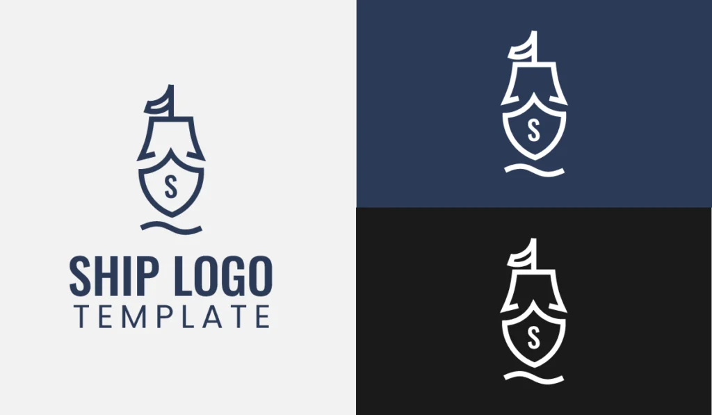 Ship Logo Template